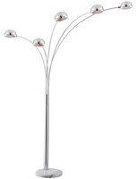 ETC Shop LED Stehleuchte Metall mit Marmorsockel (22032)