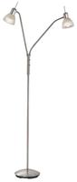 NOWA LED Stehlampe "DAYTONA" E14 4 Stk. Warmwei&szlig; Stehleuchte, beweglich, alabaster