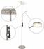 Briloner LED Fluter matt-nickel 1xLED/32W 1xLED/4W (1340-022)