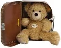 Steiff 111471, Steiff Teddyb&auml;r Fynn 28cm beige im Koffer 111471, Spielzeuge & Spiele