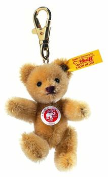 Steiff Mini Teddybär Schlüsselanhänger Mohair 8 cm