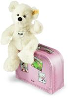 Steiff 111563, Steiff Teddyb&auml;r Lotte 28cm wei&szlig; mit Koffer 111563, Spielzeuge &