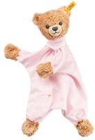 Steiff 239533, Steiff Schlaf Gut B&auml;r Schmusetuch 30cm rosa 239533, Spielzeuge &