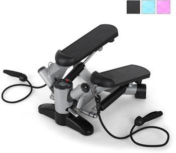 Klarfit Powersteps Twist-Stepper schwarz-silber