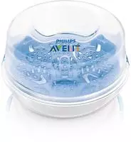 Philips AVENT Mikrowellen-Dampfsterilisator "SCF281/02" fasst 4 Philips Avent