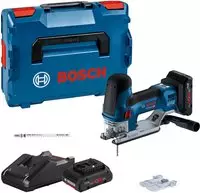 Bosch Akku-Stichs&auml;ge GST 18V-155 SC, 2 Akku Akku ProCORE18V 4.0Ah, Ladg. u. L-BOXX