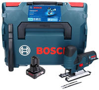 Bosch Gst 12v-70 Professional Akku Stichs&auml;ge 12 V + 1x Akku 6,0 Ah + L-boxx - Ohne