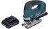 4 Ah, mit 1 Akku: Bosch GST 18V-125 B Professional