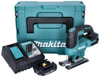 Makita DJV 184 RA1J Akku Pendelhub Stichs&auml;ge 18 V Brushless + 1x Akku 2,0 Ah +