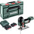 2 Ah, mit 2 Akkus: Metabo STA 18 LTX 150 BL