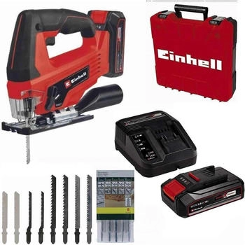 Einhell TC-JS 18V Li 1x 2,5 Ah Akku und Ladegerät und Koffer