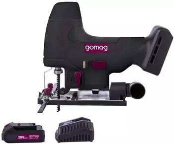 Scheppach GO-STS254BL 20V Sägehub 25,4mm 2,0 Ah Starterkit