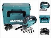 Makita DJV 180 T1J Akku Stichs&auml;ge 18V + 1x Akku 5,0Ah + Makpac - ohne...