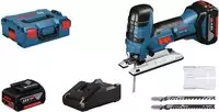 Bosch 0.601.5A5.107, Bosch GST 18 V-LI S PRO Akku-Stichs&auml;ge, 2x4,0 Ah, L-Boxx