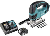 Makita DJV 180 RG1 Akku Stichs&auml;ge 18V + 1x Akku 6,0 Ah + Ladeger&auml;t