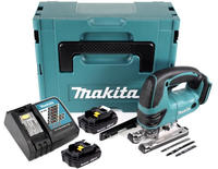 Makita DJV 180 RYJ Akku Stichs&auml;ge 18V + 2x Akku 1,5Ah + Ladeger&auml;t + Makpac