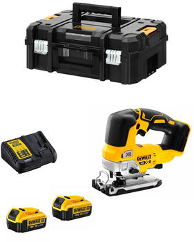 DeWalt DCS 334M2T (2 x 4,0 Ah + DCB115 + TSTAK II)
