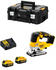 4 Ah, mit 2 Akkus: DeWalt DCS 334
