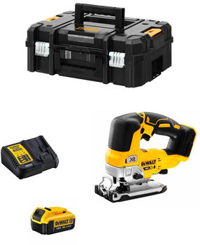 DeWalt DCS 334M1T (1 x 4,0 Ah + DCB115 + TSTAK II)