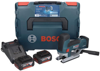 Bosch GST 18V-155 SC (2x 5,0 Ah + Ladegerät + L-Boxx)