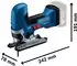 Bosch Professional GST 18V-125 S (06015B2001)