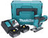 6 Ah, mit 2 Akkus: Makita DJV185