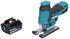 6 Ah, mit 1 Akku: Makita DJV185