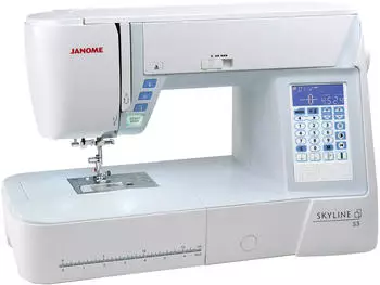 Janome Skyline S3 + Anschiebetisch