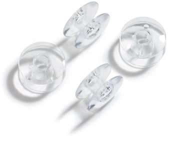 Prym Nähmaschinenspulen für Apollogreifer 4 Stk. transparent (611323)