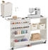 VEVOR Klappbarer Nähtisch 117 x 40 xx 77,8 weiß