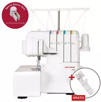 Gritzner Overlock 788 + Sonderzubeh&ouml;r