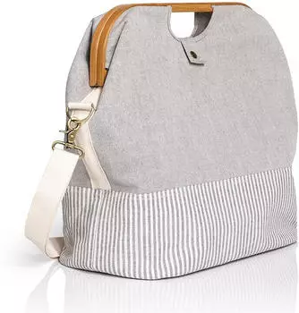 Prym Store & Travel Bag ''canvas & bamboo'' S (grau)