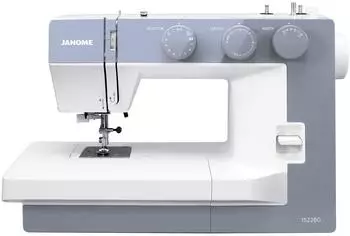 Janome 1522BG mechanische Nähmaschine (blaugrau)