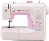 Singer Simple 3223, Singer Freiarmn&auml;hmaschine Simple 3223 Wei&szlig;, Pink
