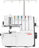 Bernette 48 Funlock Kombimaschine | g&uuml;nstige Overlock- / Coverstich Maschine mit