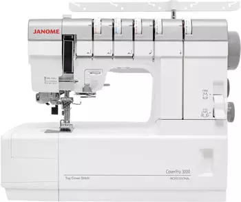 Janome CoverPro 3000P Top & Bottom