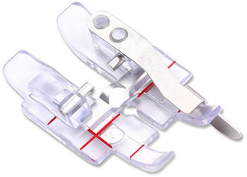 Pfaff Transparenter 1/4"-Quilt- und Patchworkfuß + Kantenführung rechts (820881096)