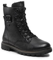 Remonte Winterboots, Blockabsatz, Schn&uuml;rboots, Outdoorschuh mit Zierschnalle