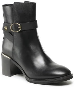 Tommy Hilfiger Th Belt Heeled Boot FW0FW06766 Black