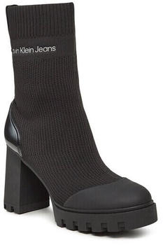 Calvin Klein Jeans Platform Knit Sock Knit Wn YW0YW01196 Triple Black