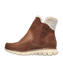 Skechers Synergy Micro Leather Faux Sherpa chestnut