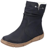 Rieker Winterboots mit kontrastfarbener Rahmennaht