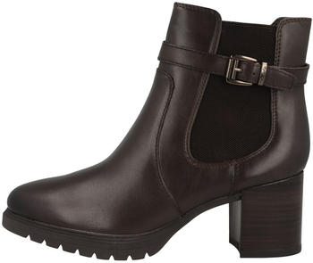 Tamaris 1-1-25385-21 block heel leather brown