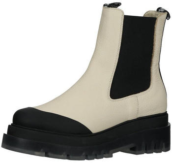 Steve Madden Leder weiß schwarz