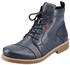 Rieker 73500 Lace-up with honey-colored sole blue