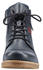 Rieker 73500 Lace-up with honey-colored sole blue