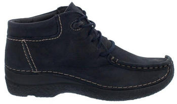 Wolky Seamy Moc Bootie antik nubuk blau 0625311-800