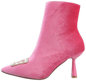Ital Design Elegante Pfennig- Stilettoabsatz High-Heel Pink