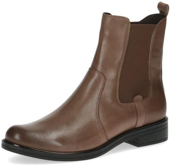 Caprice Chelseaboots klassische Optik beige