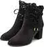 Lascana High-Heel- modischer Spitze und bequemem Blockabsatz schwarz